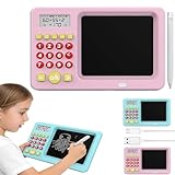 2-in-1 Math Learning Tablet - Handwriting Practice & Interactive Games, 2-in-1...