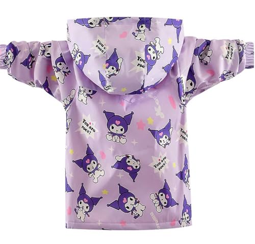 Anime Full Zip Hoodie Sweatshirts Petite Women's Windproof Fleece Jacket Girls Cartoon Hooded Lightweight Coats2