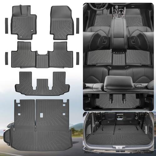 EnergyyWing 9-Piece TPE Floor Mats for 2020-2026 Toyota Highlander by EnergyyWing - Used condition - Image 2
