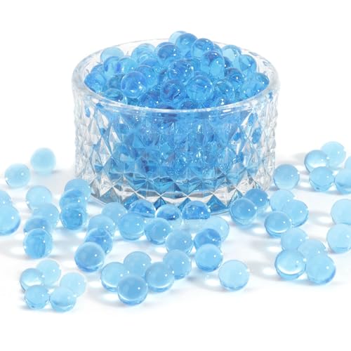 XiuGlimpse 10000 Stück Wasserperlen, Blau, Polymer, Rund, CRAFT_BEAD, Hochzeitsdekoration, Geburtstagsfeier Deco, Urlaubsdekoration, DIY