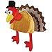 Plush Turkey Thanksgiving Hat With Head, Legs And Tail Fancy Dress Accessory,Thanksgiving Party Costume, Outfit and Dress