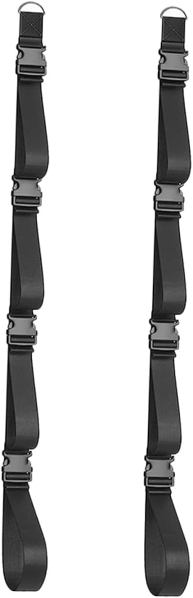 Adjustable Wall-mount Storage Strap and Garage Wall Hanging Storage Belt, 2pcs Folding Chair Rack for Camping and Garage Organization