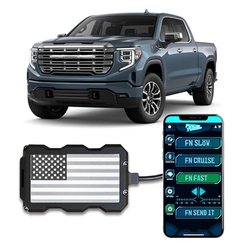 Image of Throttle Response Controller for GMC Sierra 2020-2025 - Plug-and-Play, 4 Driving Modes, Throttle Controller Performance Parts, App Control, Sierra Accessories | FT77