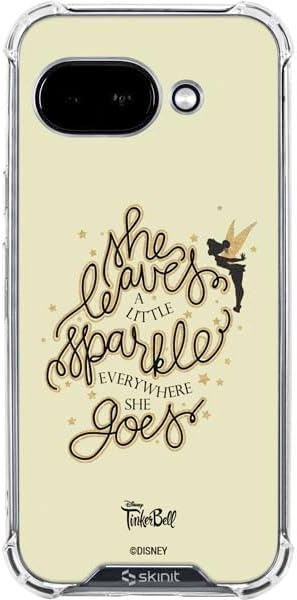 Skinit Clear Phone Case Compatible with Google Pixel 9a - Officially Licensed Disney Tinker Bell Believe Design