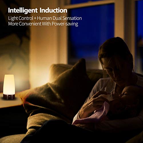 Betus Motion Sensor Night Light, Battery Operated Lamp With 2 Sensored Modes - Retro Bedside Table Desk Lamp With Soft Ambient Light For Bedroom, Living Room, Kitchen Kids Room #TOP3