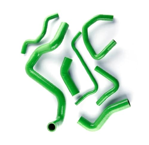 Tubo refrigerante per radiatore per VW per Bora, Golf MK4, Jetta 1.8T AUM AUQ, kit di tubi in silicone per radiatore auto, tubo dell'acqua refrigerante (rosa)
