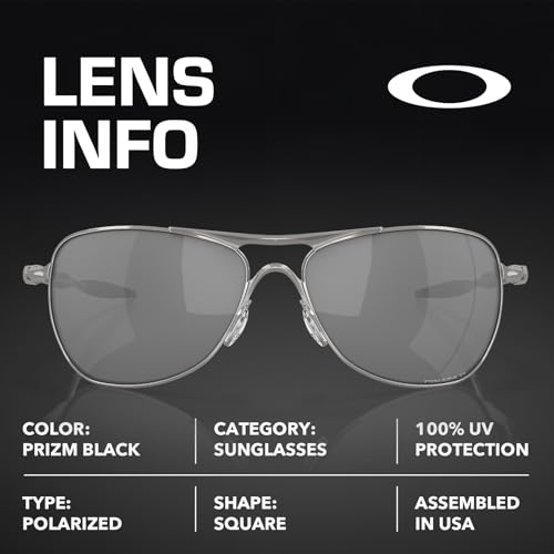 Oakley OO4060 CROSSHAIR - Polarized/Non-Polarized - Square Sunglasses with Official Eyewear Kit Bundle2