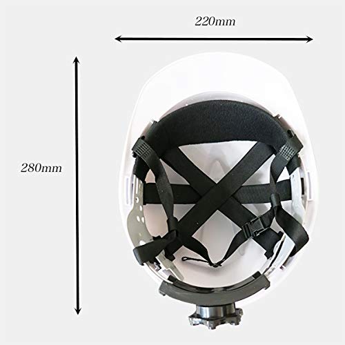 作業用ヘルメット白 防災用安全帽ヘルメット ダイヤル式 サ
