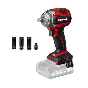 Einhell Professional Akku-Schlagschrauber TP-CW 18/350-C Li BL-Solo PXC (18 V, 350 Nm Drehmoment, Auto-Stop-Stufe, Brushless, Außenvierkant-Aufnahme, ohne Akku)