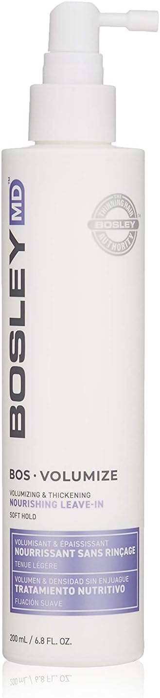 BosleyMD BosVolumize Volumizing & Thickening Nourishing Leave-In, 6.8 Oz (Packaging May Vary)