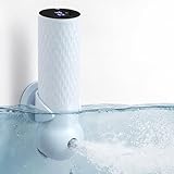 Upgraded Bath Jet SPA for Tub with Display Screen, Portable Handheld Bathtub Jet with Battery Level and Temperature Display, Bubble/Jet Two Mode, 8800mAh, IP67 Waterproof, 3 Adjustable Speeds
