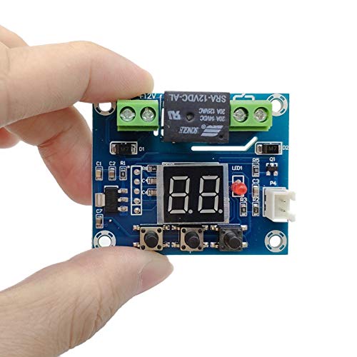XH-M214 12V Soil Humidity Sensor Controller Irrigation System Automatic Watering Module Digital Display Humidity Controller Red