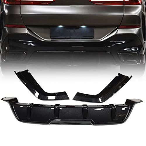 Plaque becquet BMW X6 G06 pour protéger et masquer les rayures du pare-chocs