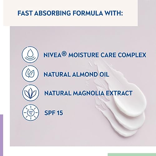Gesichtspflege von Nivea Visage Rich-Gesichtsmilch (Dry / Sensitive) SPF15 50ml – Ansicht 3