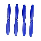 Diamètre de la lame: 65mm KINGDUO Hélice De Lame 65Mm pour Parrot Minidrones 3 Mambo Swing Rc Quadcopter-Bleu