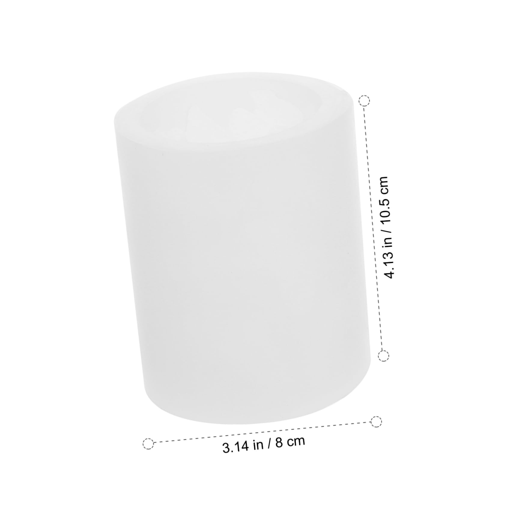 STOBOK 2piezas Moldes De Silicona Para Velas Aromáticas Moldes De Artesanía Hechos Mano Para Decoración Del Hogar y Proyectos De Diy