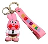 TCB Creations Amazing World Gumball Richard Cartoon 3D Character Silicone Charm Keychain