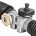 ZXTDR Steering Gear Shaft Rack Pinion for DIY ATV Go Kart Quad Drift Trike Buggy