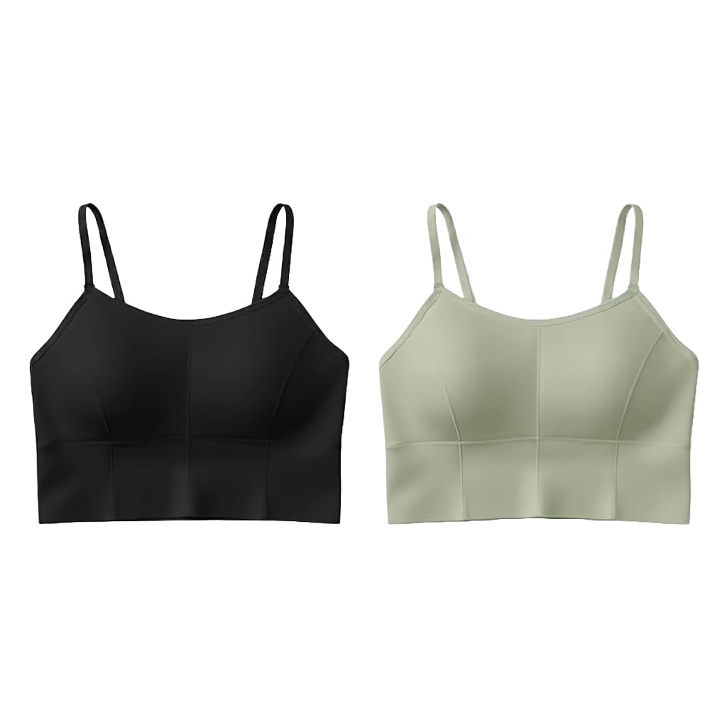 Everyday Wireless Lightly Padded Support Shaper Sports Bra for Women Soft Cup Full Coverage Easy Peasy Slip Bra Yoga Gym Activewear Seamless Backless Bra-picture-10