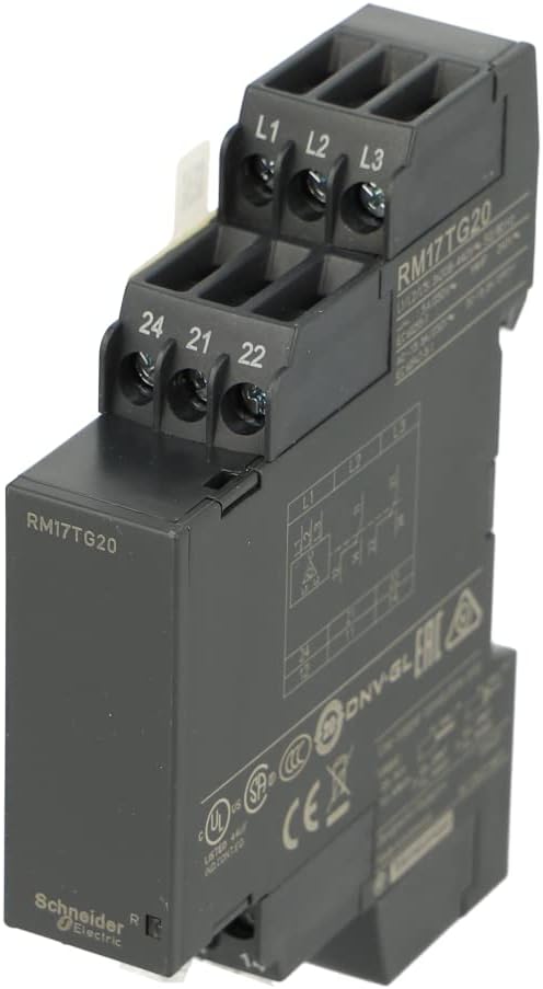 RM17TG20 | SCHNEIDER MODULAR 3-PHASE SUPPLY CONTROL RELAY, 5 A, 2 CO ...