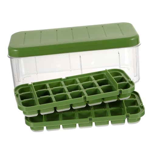 Ciieeo Ice Cube Molds Kitchen Ice Cube Trays with Lid and Ice Bin Mini Ice Cube Trays for Freezer Fresh Ice Storage -  3212VEL15ELE81CYALC