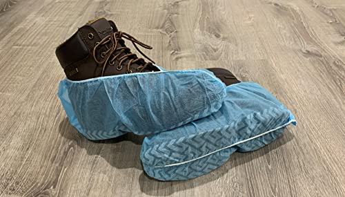 Premium Disposable Shoe Covers – 100 Pack (50 Pairs) Durable Xl Booties For Indoor Homes And Outdoor Projects – Protects Floors And Keeps Footwear Clean – Fits Most Boot And Shoe Sizes 5-15 #TOP4