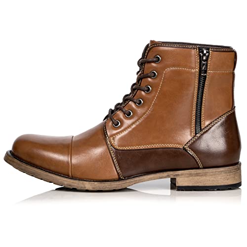 Metrocharm MC308 Men's Lace Up Cap Toe Formal Dress Casual Fashion Boots2