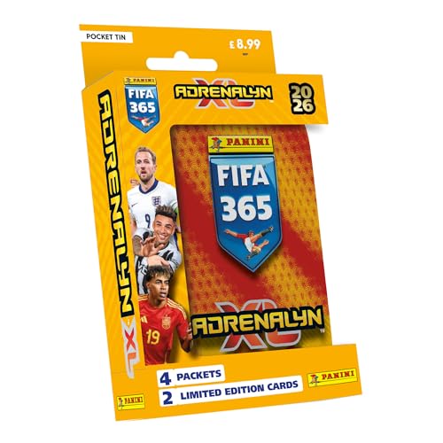 Panini FIFA 365 Adrenalyn XL Trading Cards - Pocket Tin