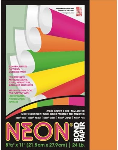 Pacon Neon Bond Paper image 2