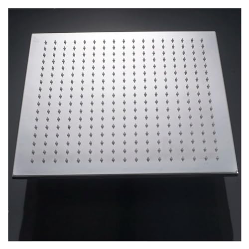Ensemble de douche thermostatique haut de gamme en chrome brillant et tête lumineuse LED dense