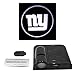 Sporticulture NFL American Football New York Giants - Car Door Lights Logo Shadow Display - Car Accessories with One Team Logo Slide - Compatible for Most Car Models - Battery Powered, 2.5” x 2.5”