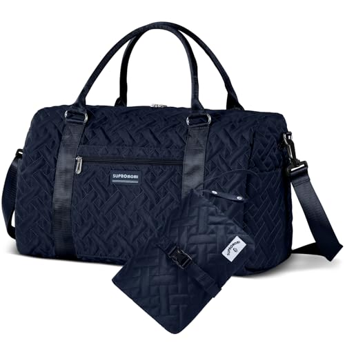 Image of SUPROMOMI Diaper Bag Tote: Mommy Bag, Baby Bag for Boy and Girl, Mom Hospital Bag, Twins or 2 Kids Diapers Bag