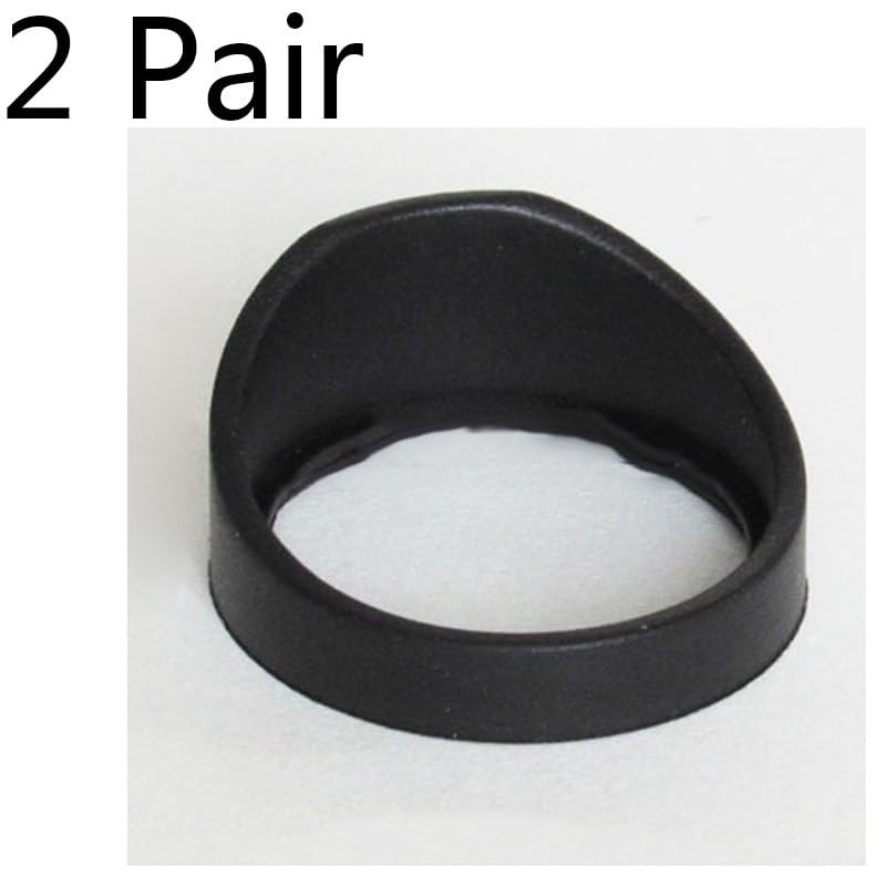 Microscope 2 Pair Rubber Eyepiece Inner Diameter 33mm 36mm for Microscope