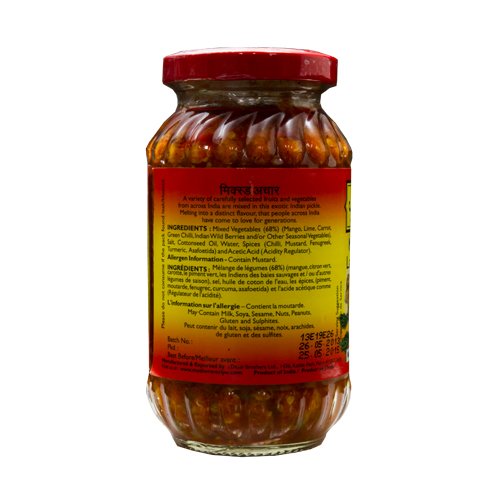 Image of Mother's Recipe Mixed Pickle(South Indian Style) Bottle,300 G