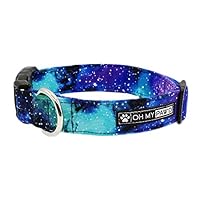 Algopix Similar Product 20 - Galaxy Print Collar for Pets Size