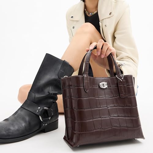 Bolso Willow Tote 24 para mujer Coach miniatura 2
