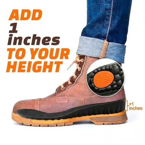 Image of Height Increase Insoles for Men and Women, (+1 inch) Discreet Shoe Lifts