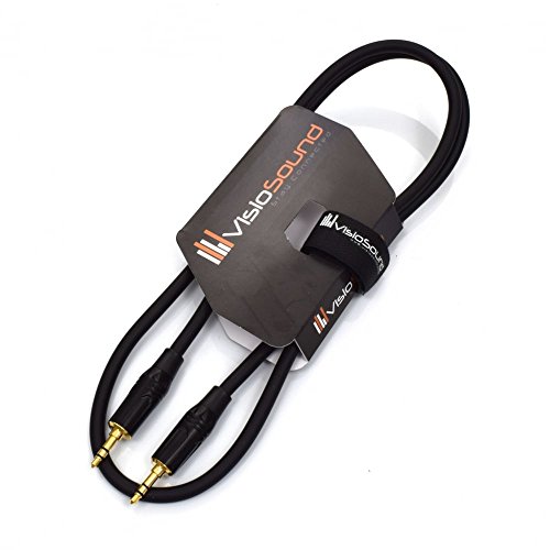 Cable Mini Jack 3.5mm TRS estéreo para conectar el móvil al sistema de sonido del coche 1m