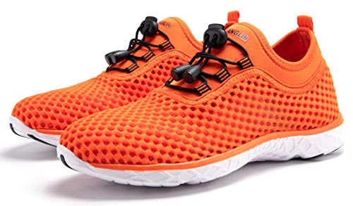 Image of Women's Quick Drying Aqua Water Shoes,3-Second Drainage & All-Terrain for Swimming,Hiking,Yoga