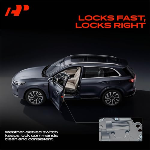 Image of A-Premium Door Lock Actuator Compatible with Ford, Lincoln & Mercury Vehicles - for F-150 F-250 Excursion Expedition Taurus Navigator Sable - Front and Rear Side, 4-PC Set, 1F7058360, 1F7058350 | for F-150 F-250 Excursion Expedition Taurus Navigator Sable - Front and Rear Side, 4-PC Set