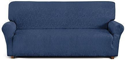Corred Ocasa 049IT Sofa Cover 3ย SEATERย โย Polyester cotton (Blue, 170 - 250 cm