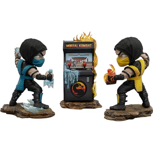 Iron Studios Statue Minico Scorpion vs Sub-Zero Arcade Set Mortal Kombat 16 cm