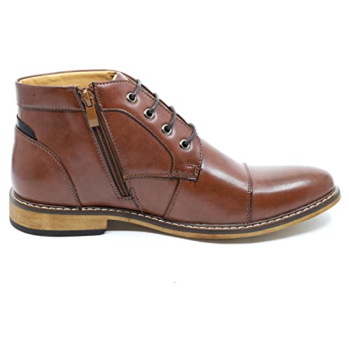 Metrocharm MC146 Men's Cap Toe Formal Dress Casual Oxford Ankle Boot3