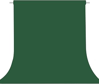Dark Green Photography Backdrop for Photoshoot, Fabric 6x9ft