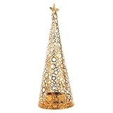 Photo Gallery gleavi portacandele conico in metallo a forma di albero di natale, portacandele da, per centrotavola dorato Photo Gallery gleavi portacandele conico in metallo a forma di albero di natale, portacandele da, per centrotavola dorato