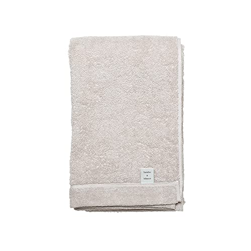 ideaco 泉州タオル 50×110cm コンパクトバスタオル ベージュ smart bath towel