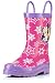 Disney Frozen Girls Anna and Elsa Pink Rain Boots - Different Sizes