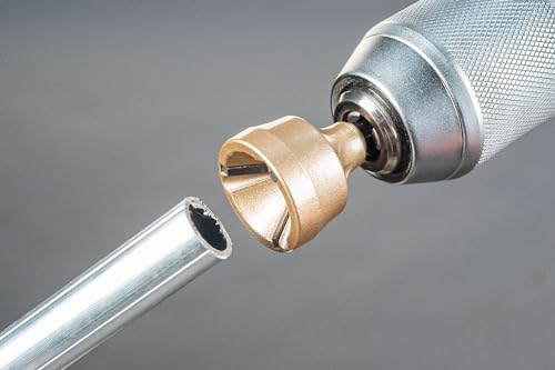 ViGOR Außen-Entgrater V7402 I Durchmesser: 3 - 19mm I Entgraten von Schrauben, Gewinden sowie zum Anpassen von deformierten Antriebswellen, Spurstangen, uvm.