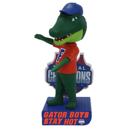 Albert Florida Gators 2025 NCAA Men's Basketball National Champions Gator Boys Stay Hot Bobblehead NCAA College