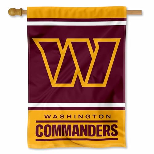 Washington Commanders Double Sided Banner Flag